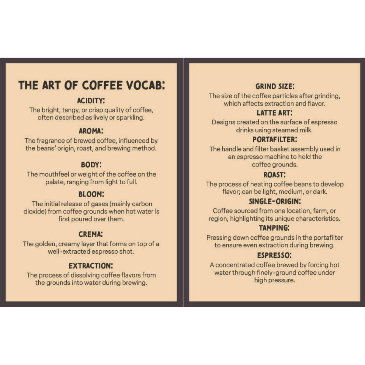 Home Is Where The Good Coffee Is - Gift Book