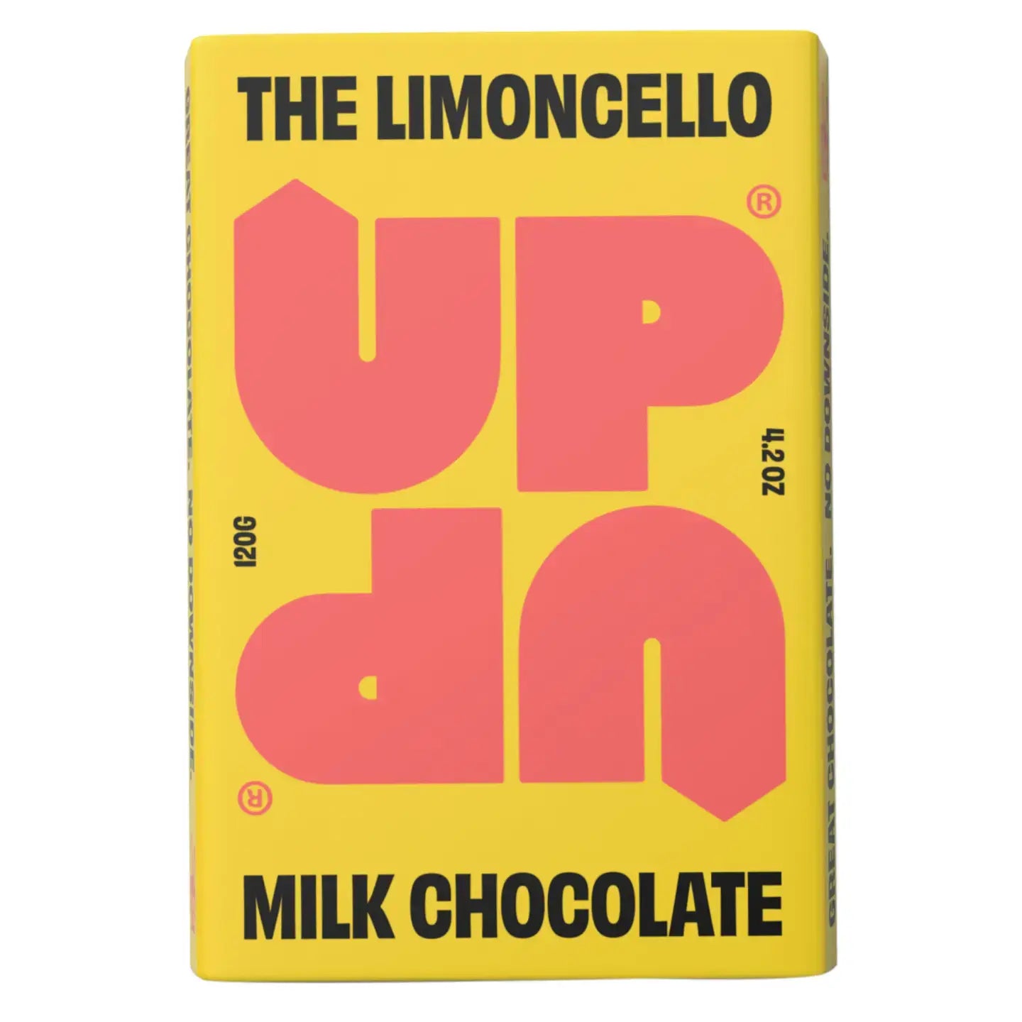 UP-UP - Limoncello Milk Chocolate Bar - 120g