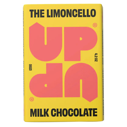 UP-UP - Limoncello Milk Chocolate Bar - 120g