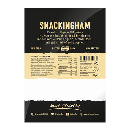 Snackingham 'Classic' (shelf-ready box of 12 x 35g)
