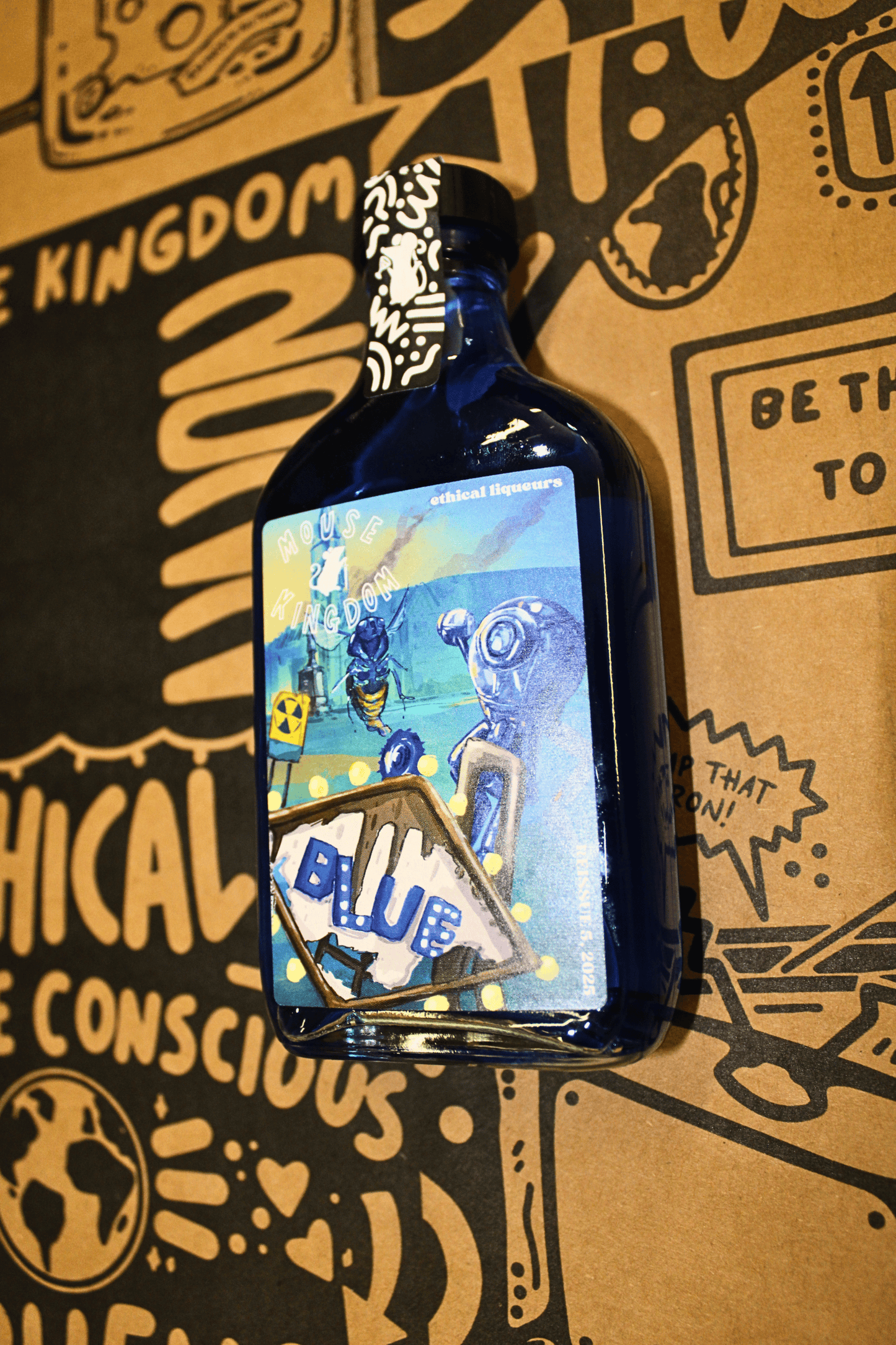 Blue Curacao Liqueur 200ml mini