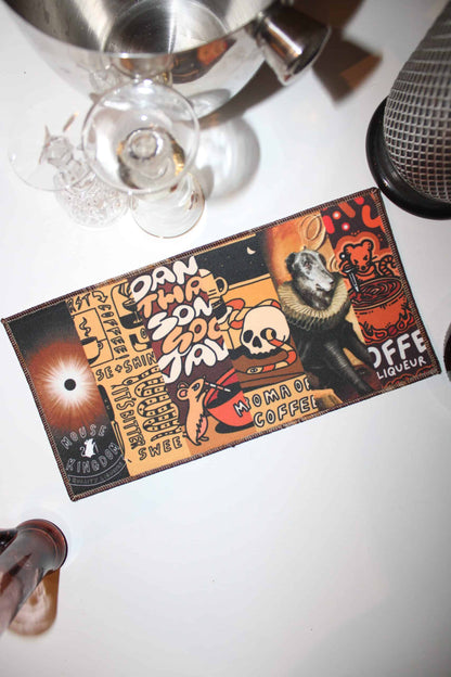 Mouse Kingdom Liqueurs Coffee back patch