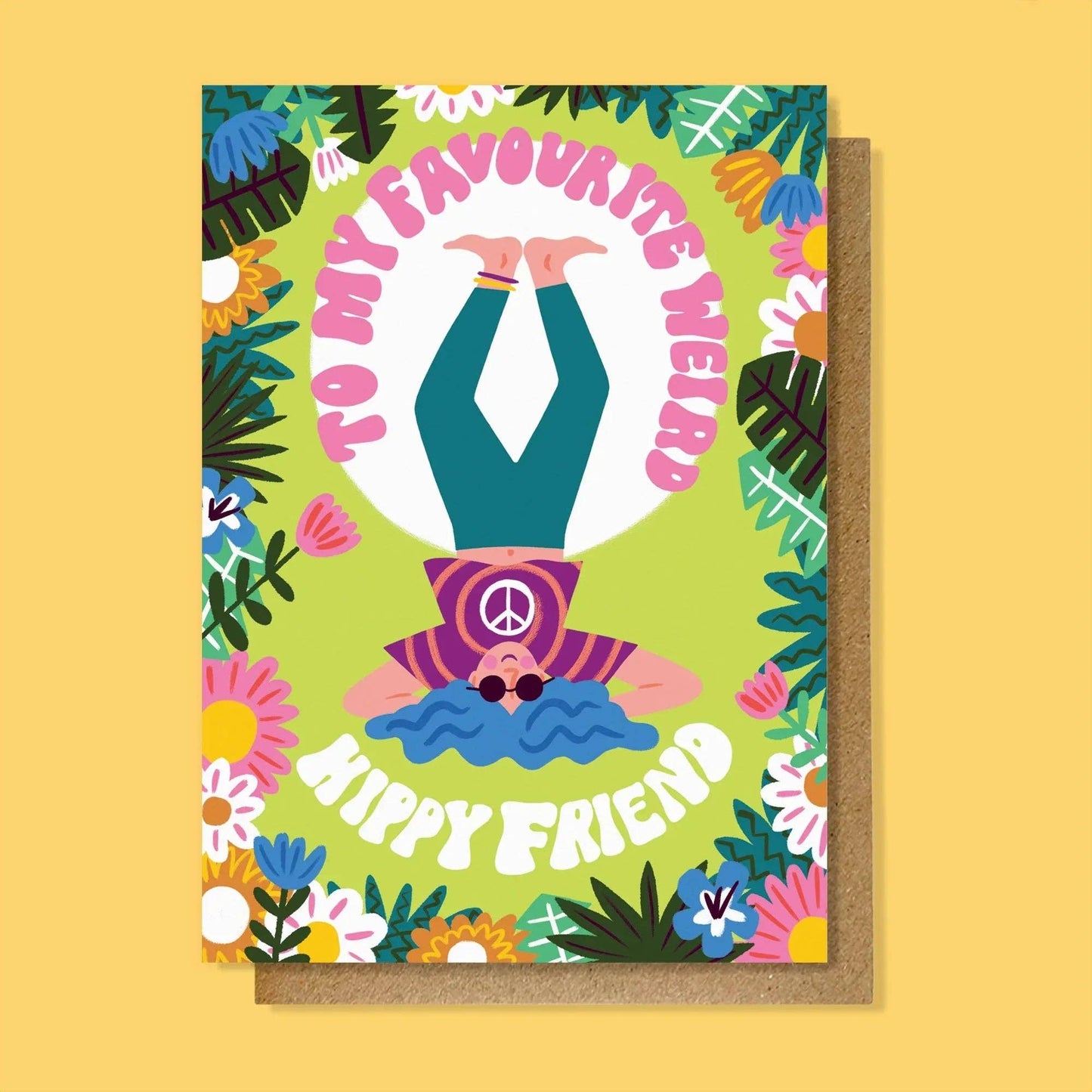 Hippy Friend Card