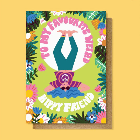 Hippy Friend Card