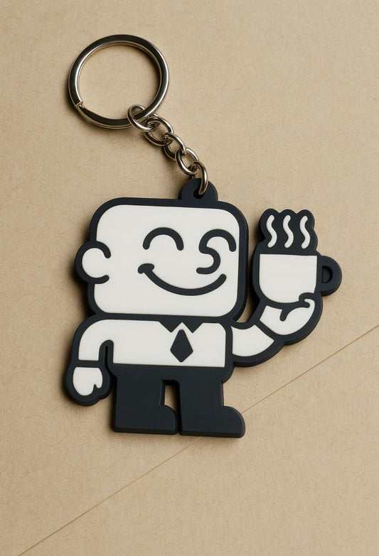 Brew Block Key Ring