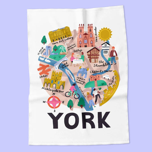 York Tea Towel