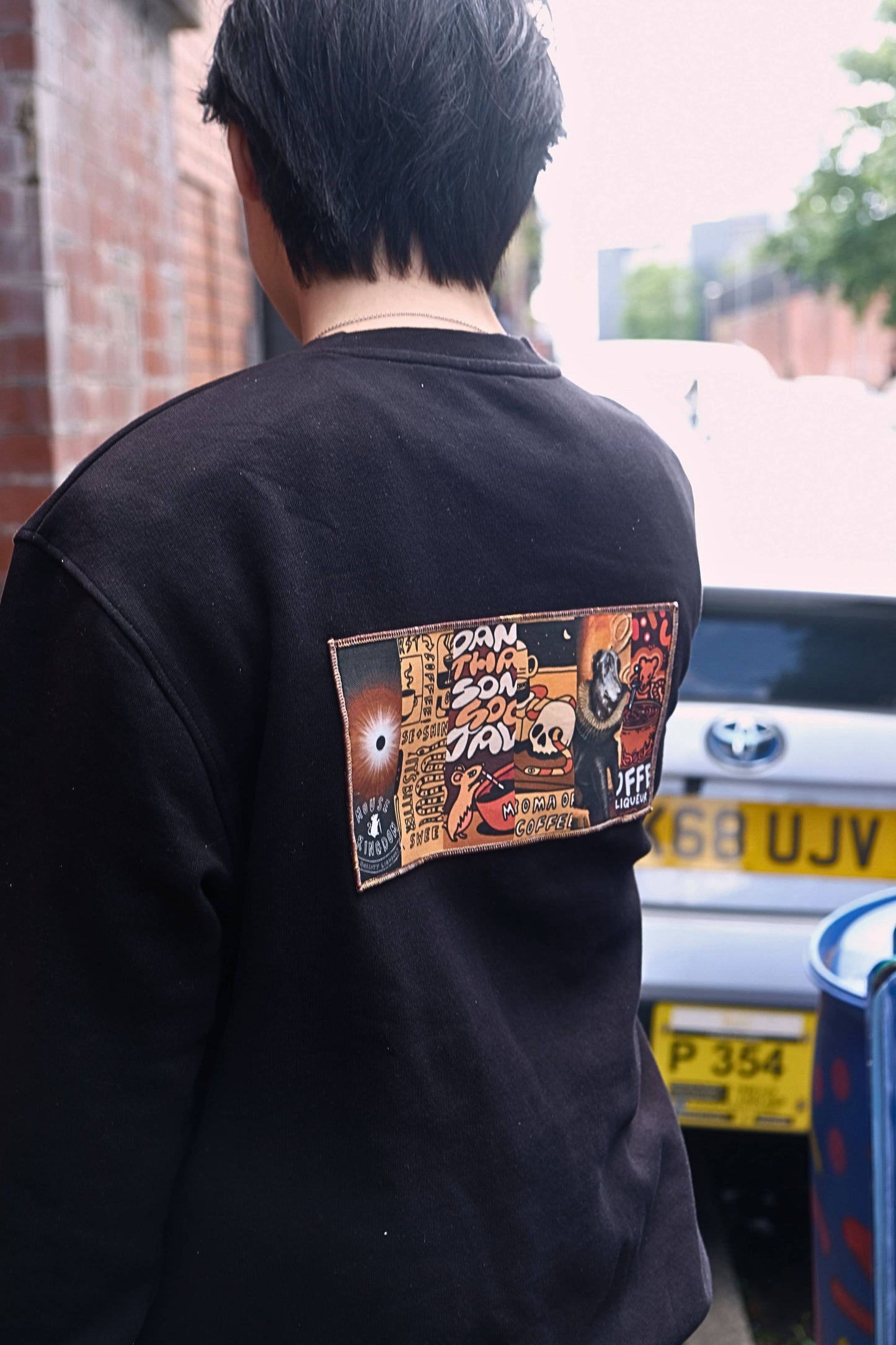 Mouse Kingdom Liqueurs Coffee back patch
