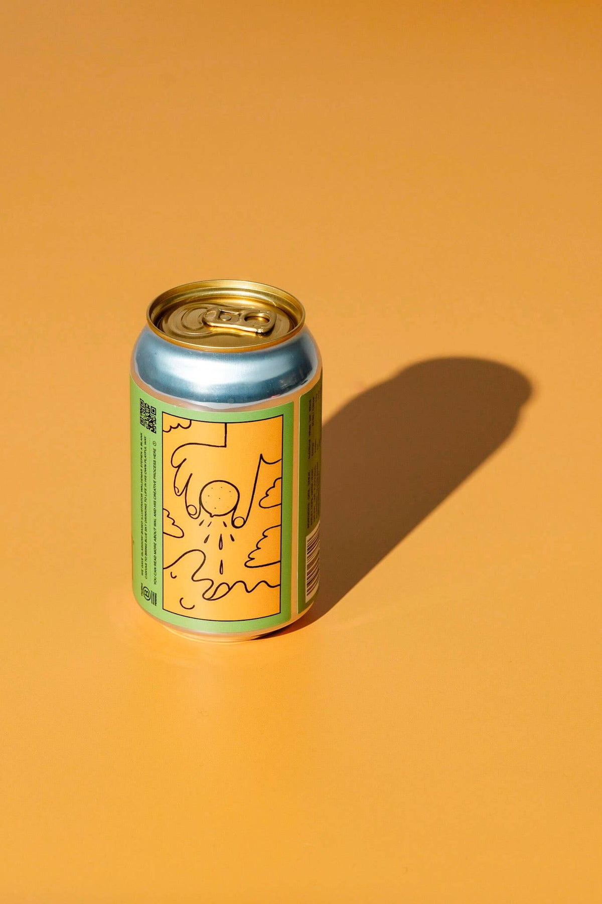 Loah 0.5% lager lime cans