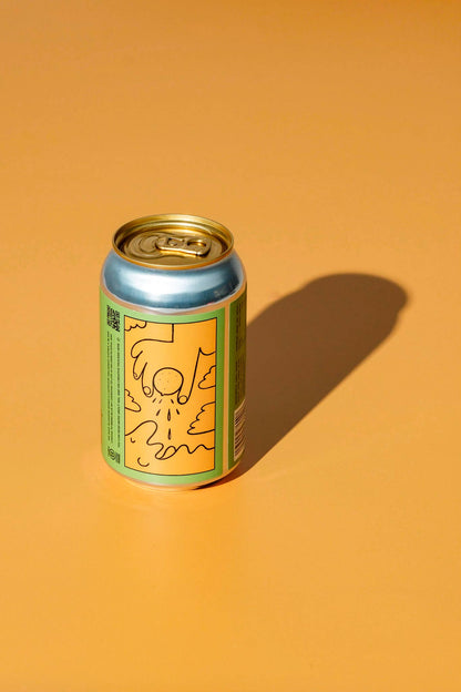 Loah 0.5% lager lime cans