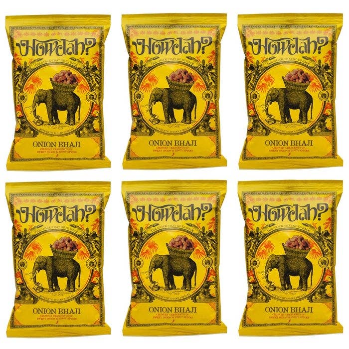 Howdah Snacks - Onion Bhaji Snacks 150g