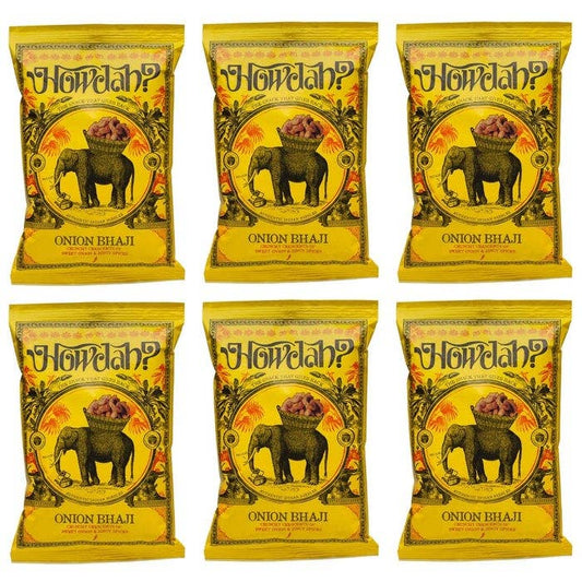 Howdah Snacks - Onion Bhaji Snacks 6 x 150g