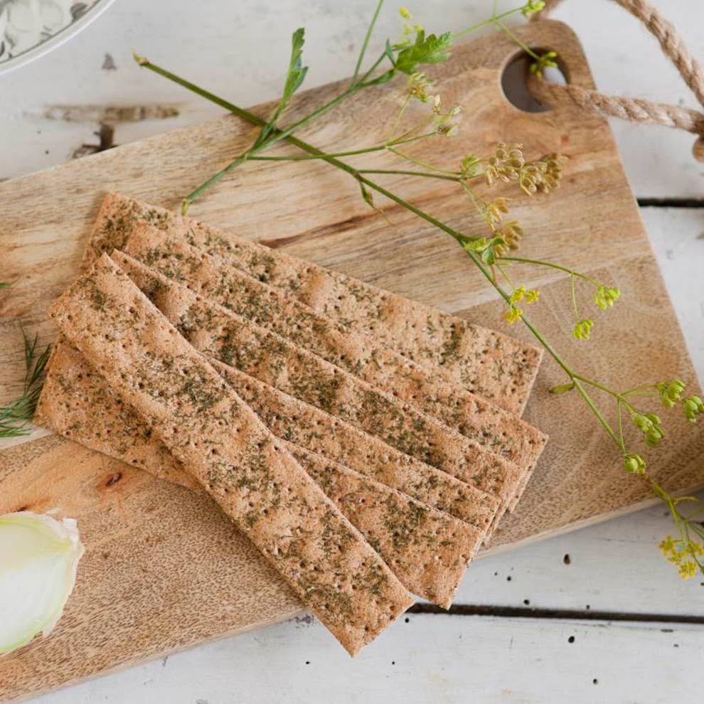 Herbes de Provence Crackers - 130 g - (elongated format)