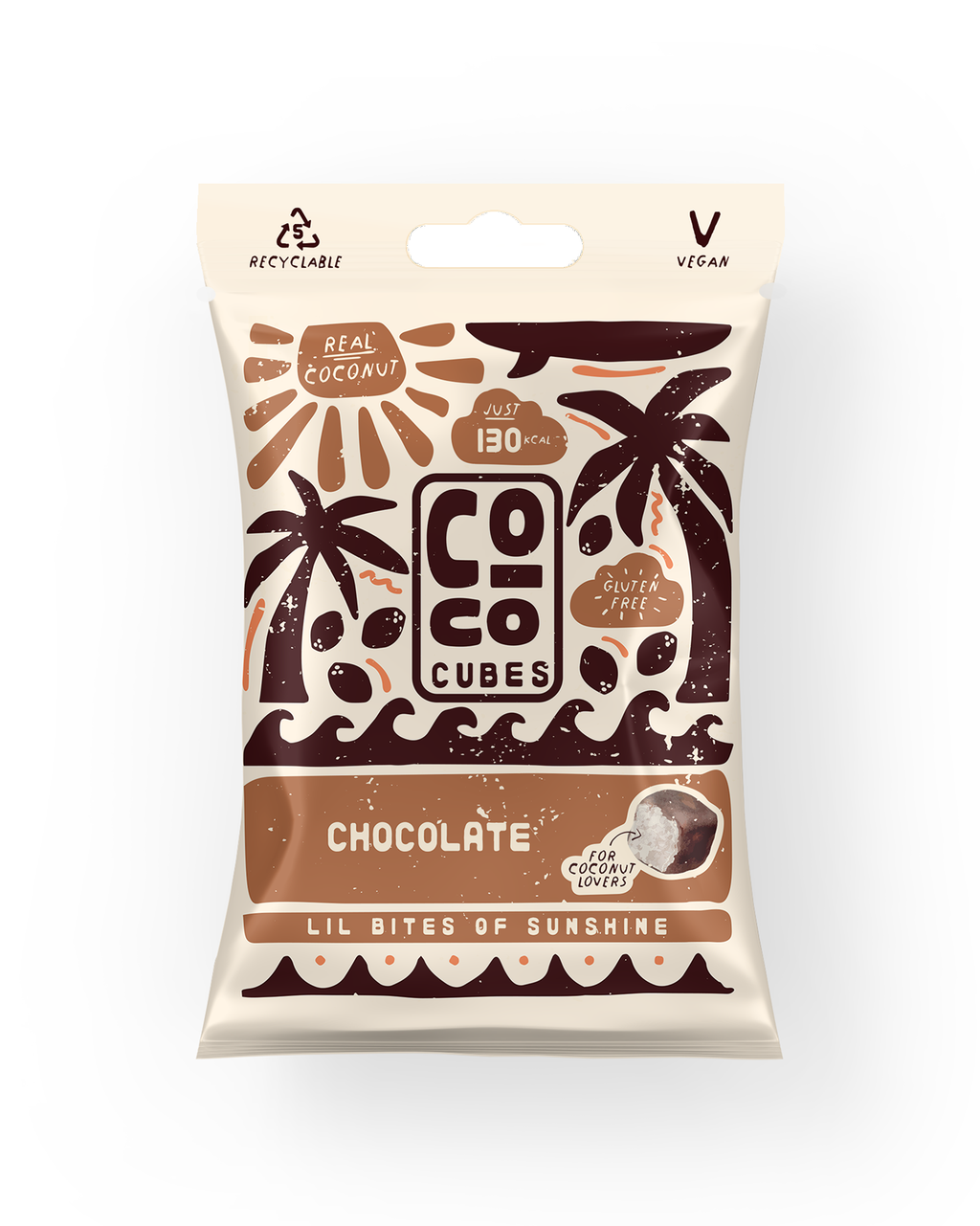 Coco Cubes - Chocolate 30g