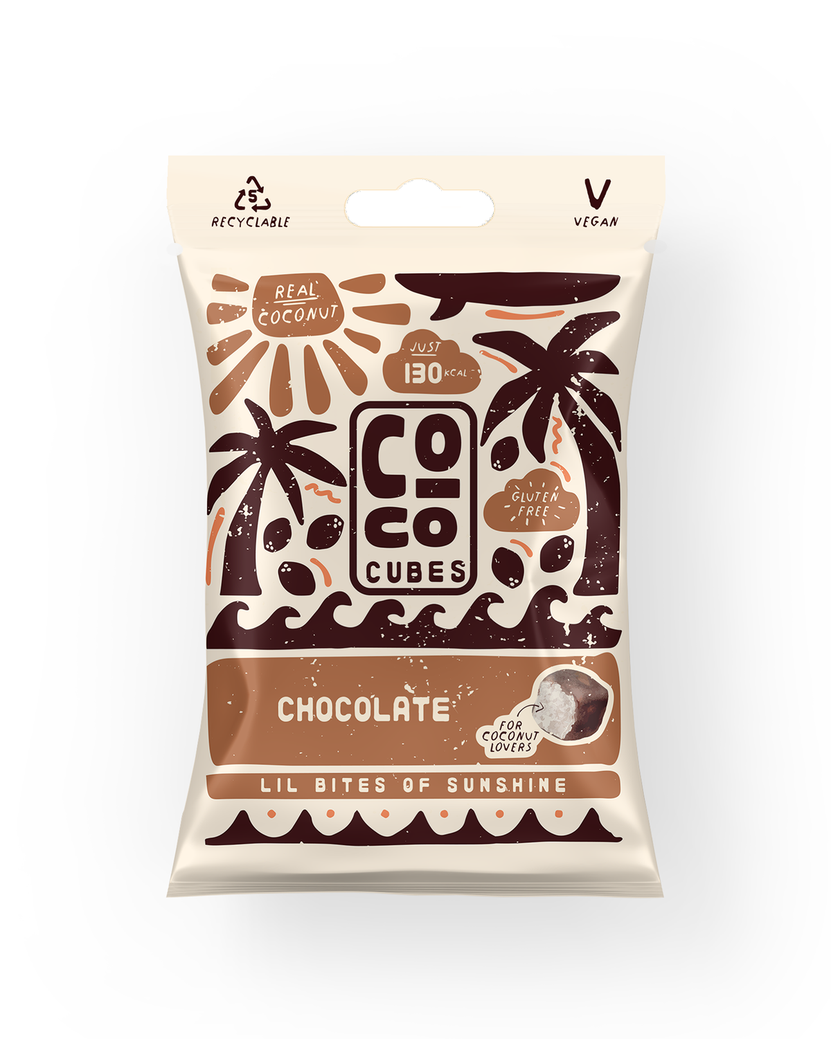 Coco Cubes - Chocolate 30g