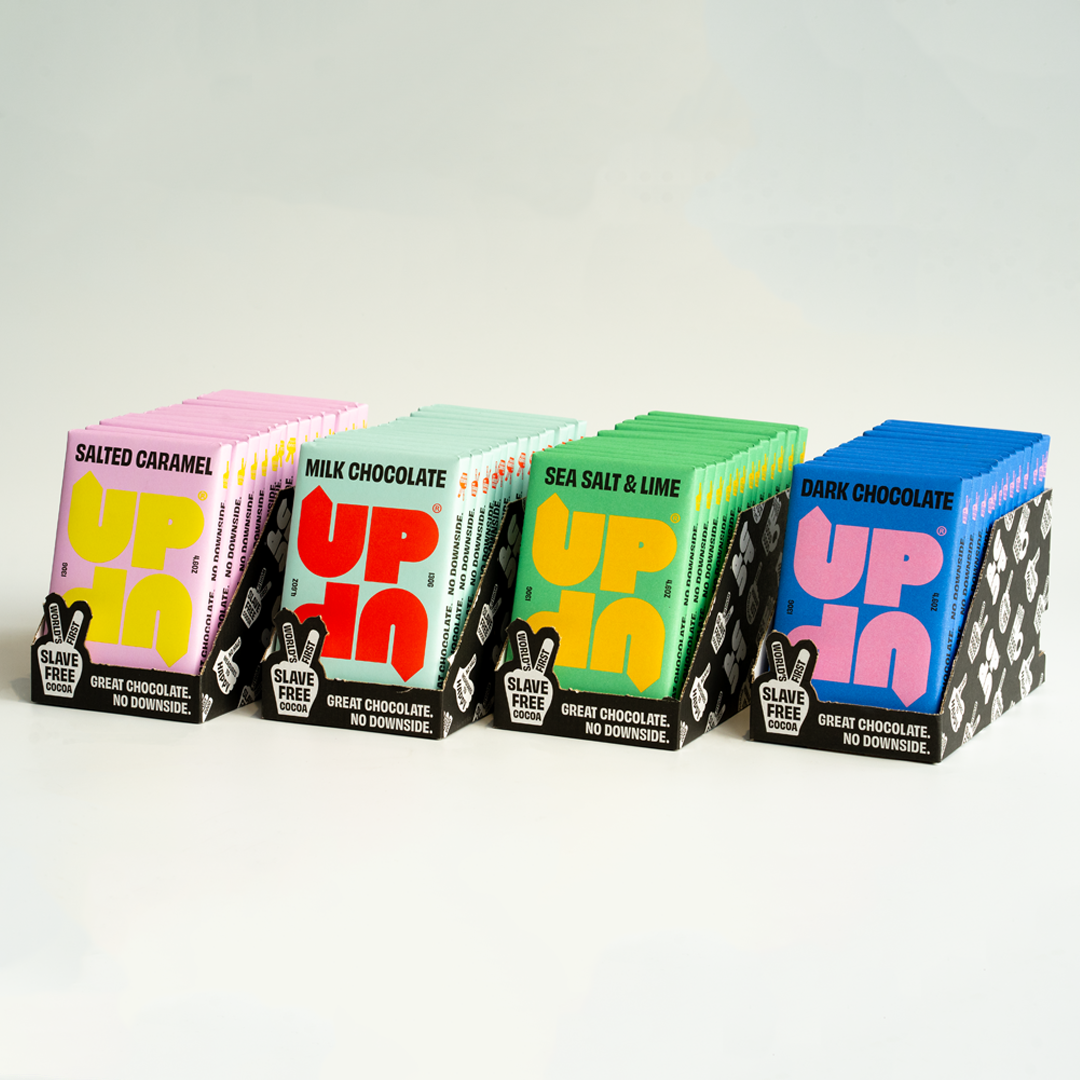 UP-UP - Original Milk Chocolate Bar - 120g/4.2OZ