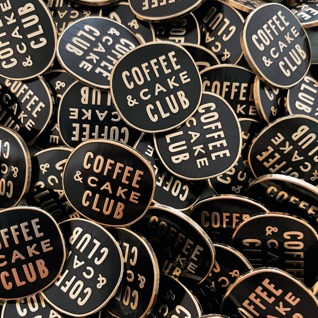 Coffee & Cake Club - Enamel Pin
