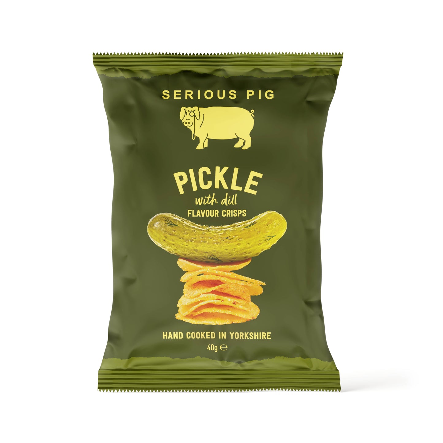 Pickles with Dill Flavour Crisps (24 x 40g)