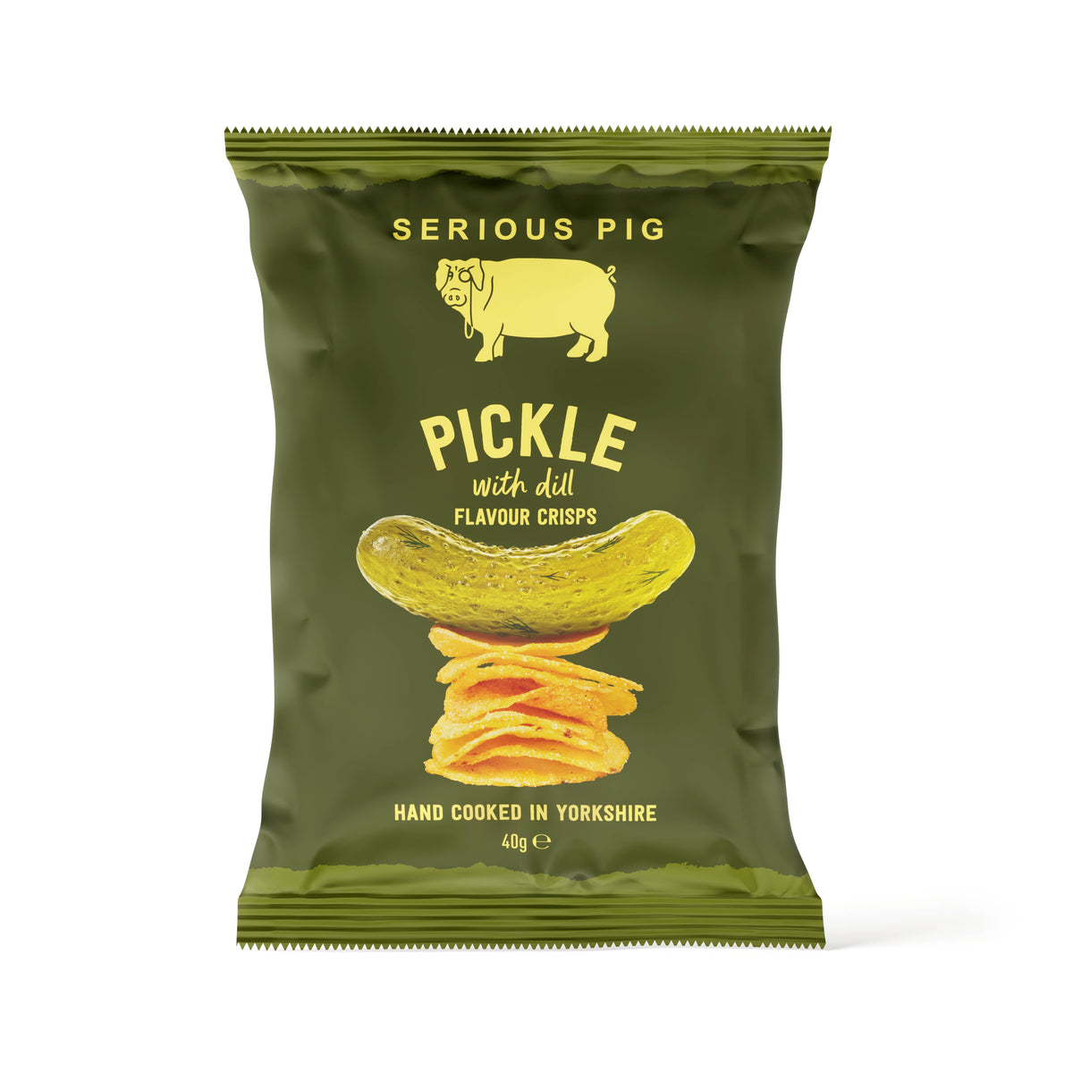 Pickles with Dill Flavour Crisps