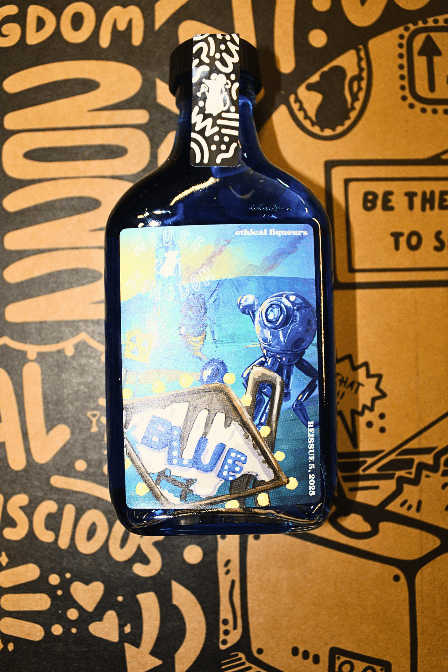 Blue Curacao Liqueur 200ml mini