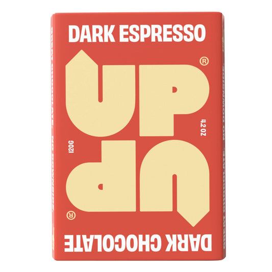 UP-UP - Dark Espresso Chocolate Bar - 120g/4.2oz