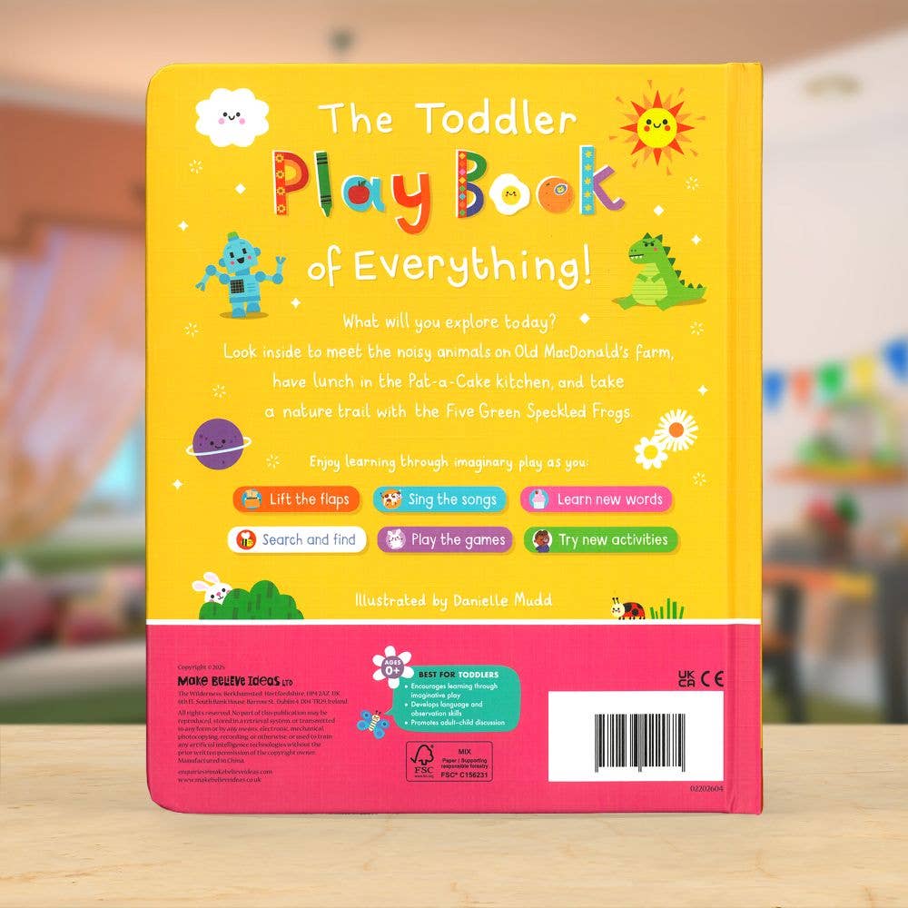 Board Books The Toddler Play Book of Everything!