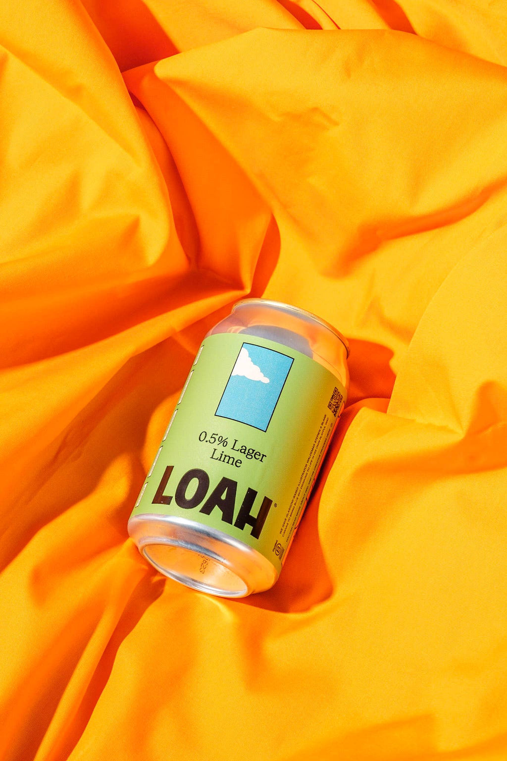 Loah 0.5% lager lime cans