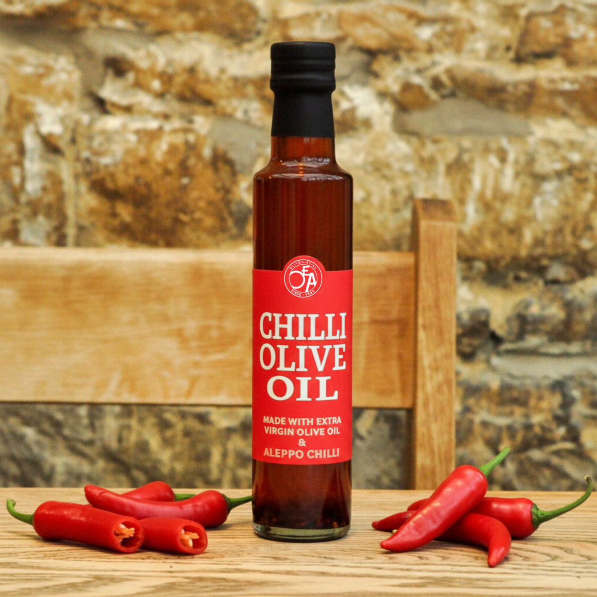 Extra Virgin Olive Oil Infused With Chilli
