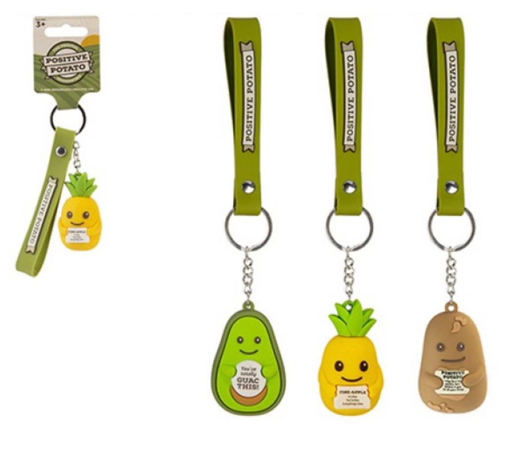 Mixed Positive Potato® & friends 3D keychain
